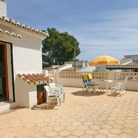 Casa Clasica Con Piscina Comunal, Jardin Y Cerca De La Playa En Moraira 6 Personas - Hisp-216-212 *