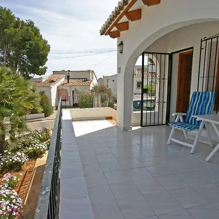 Casa Clasica Con Piscina Comunal, Jardin Y Cerca De La Playa En Moraira 6 Personas - Hisp-216-212 * Teulada