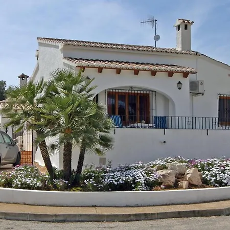 Casa Clasica Con Piscina Comunal, Jardin Y Cerca De La Playa En Moraira 6 Personas - Hisp-216-212