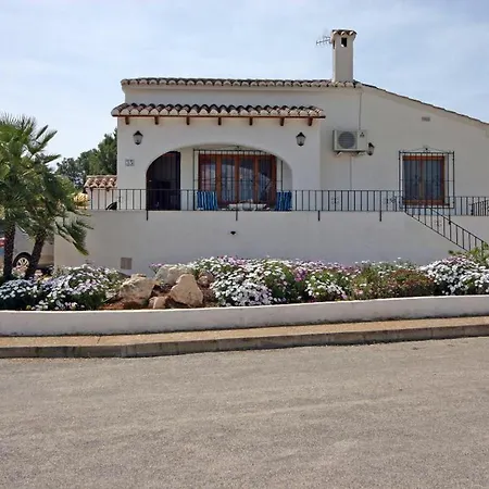 Villa Casa Clasica Con Piscina Comunal, Jardin Y Cerca De La Playa En Moraira 6 Personas - Hisp-216-212 *